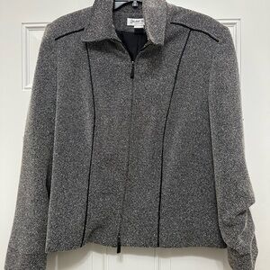 Judith Hart Collection dual zipper jacket